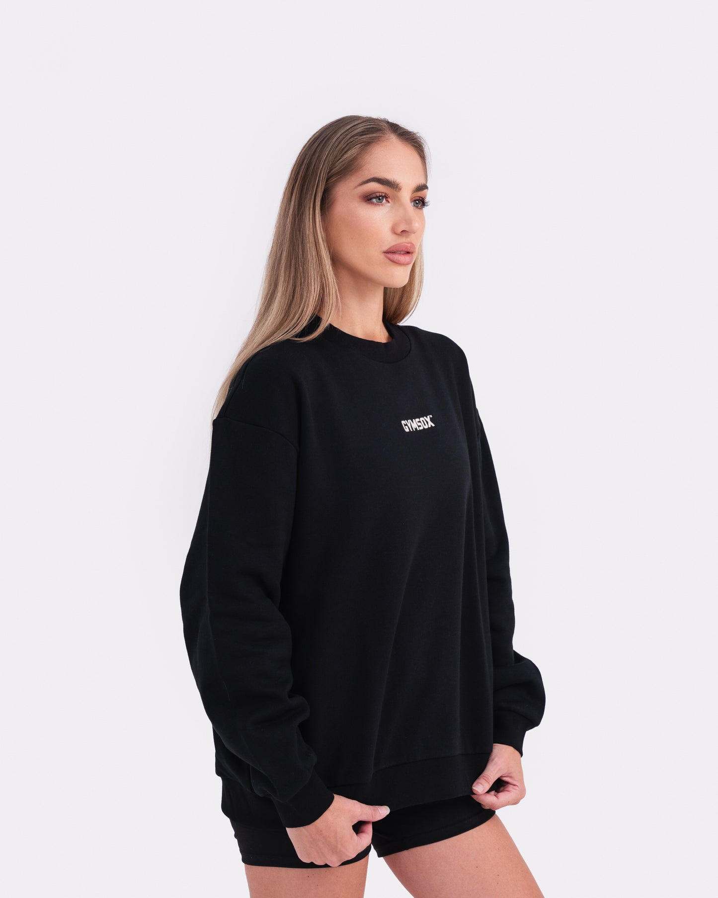 Black Crewneck Jumper