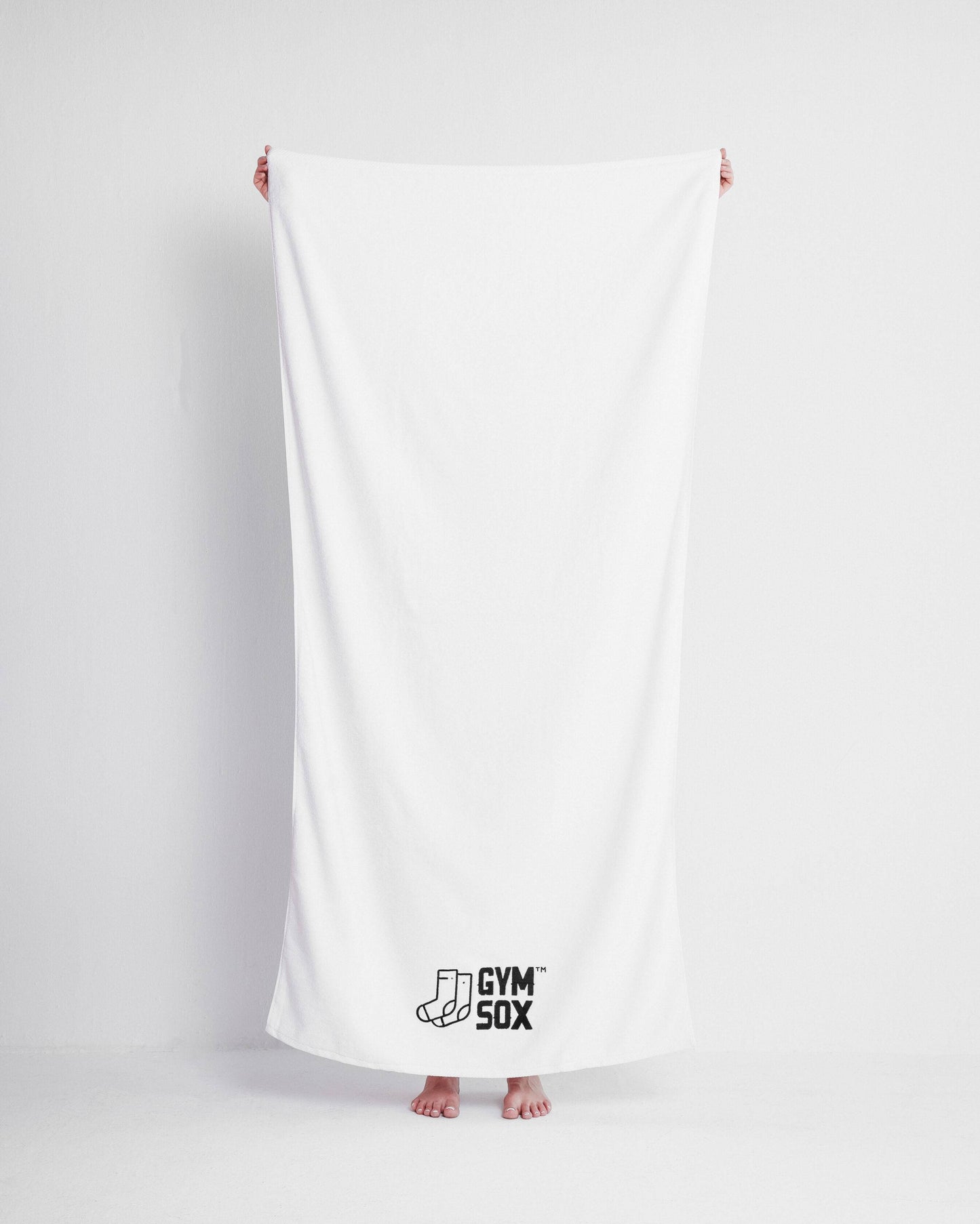 White Beach Towel