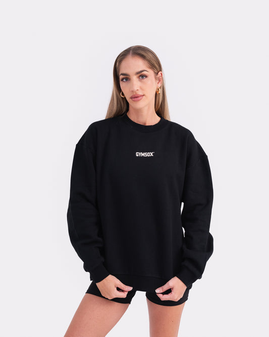 Black Crewneck Jumper