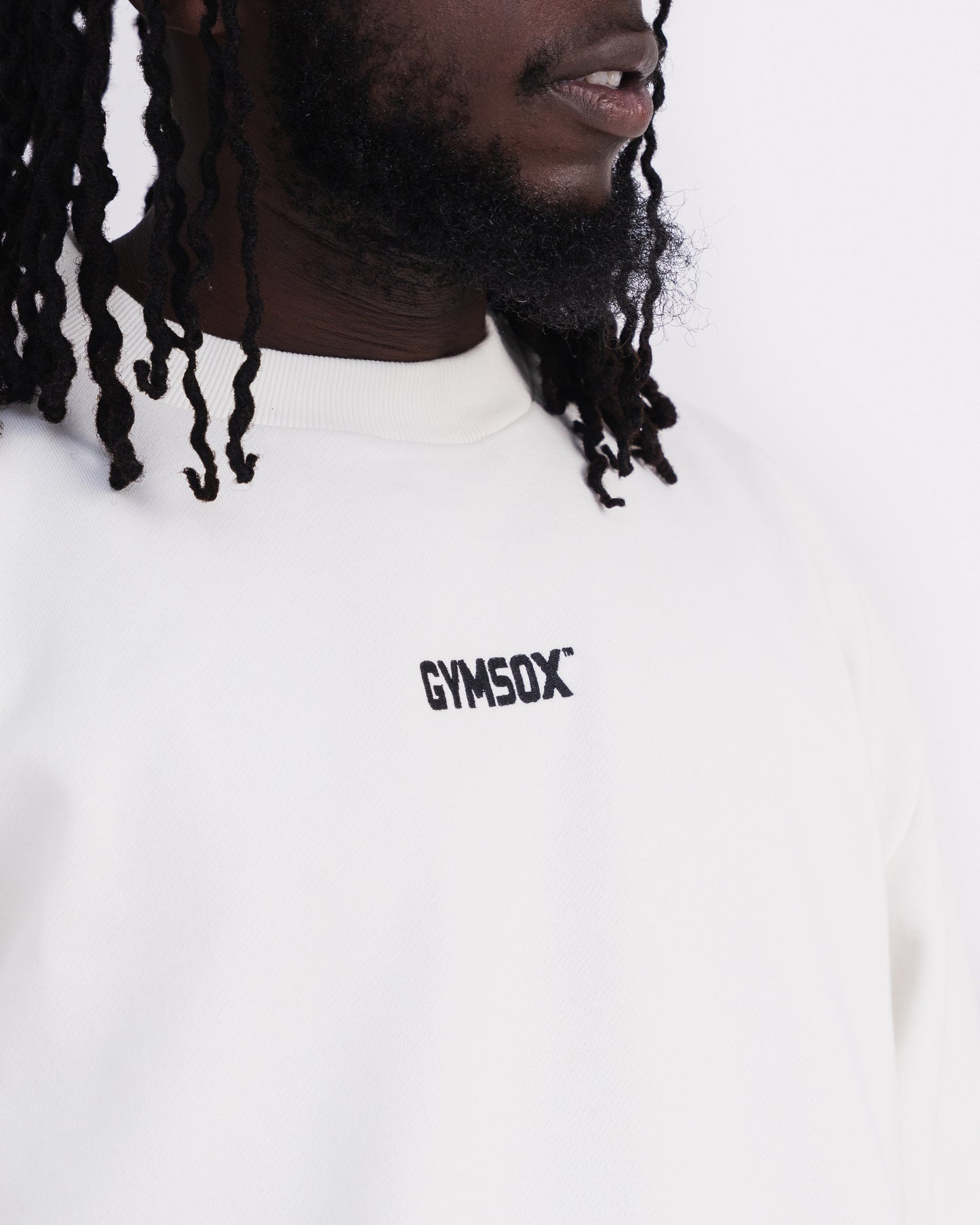 White Crewneck Jumper