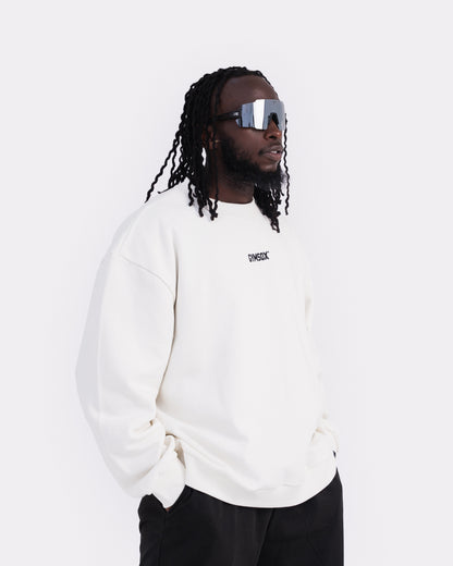 White Crewneck Jumper