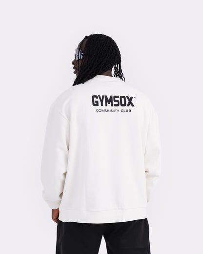 White Crewneck Jumper