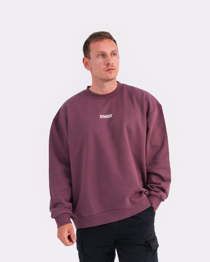 Burgundy Crewneck Jumper