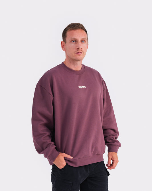 Burgundy Crewneck Jumper