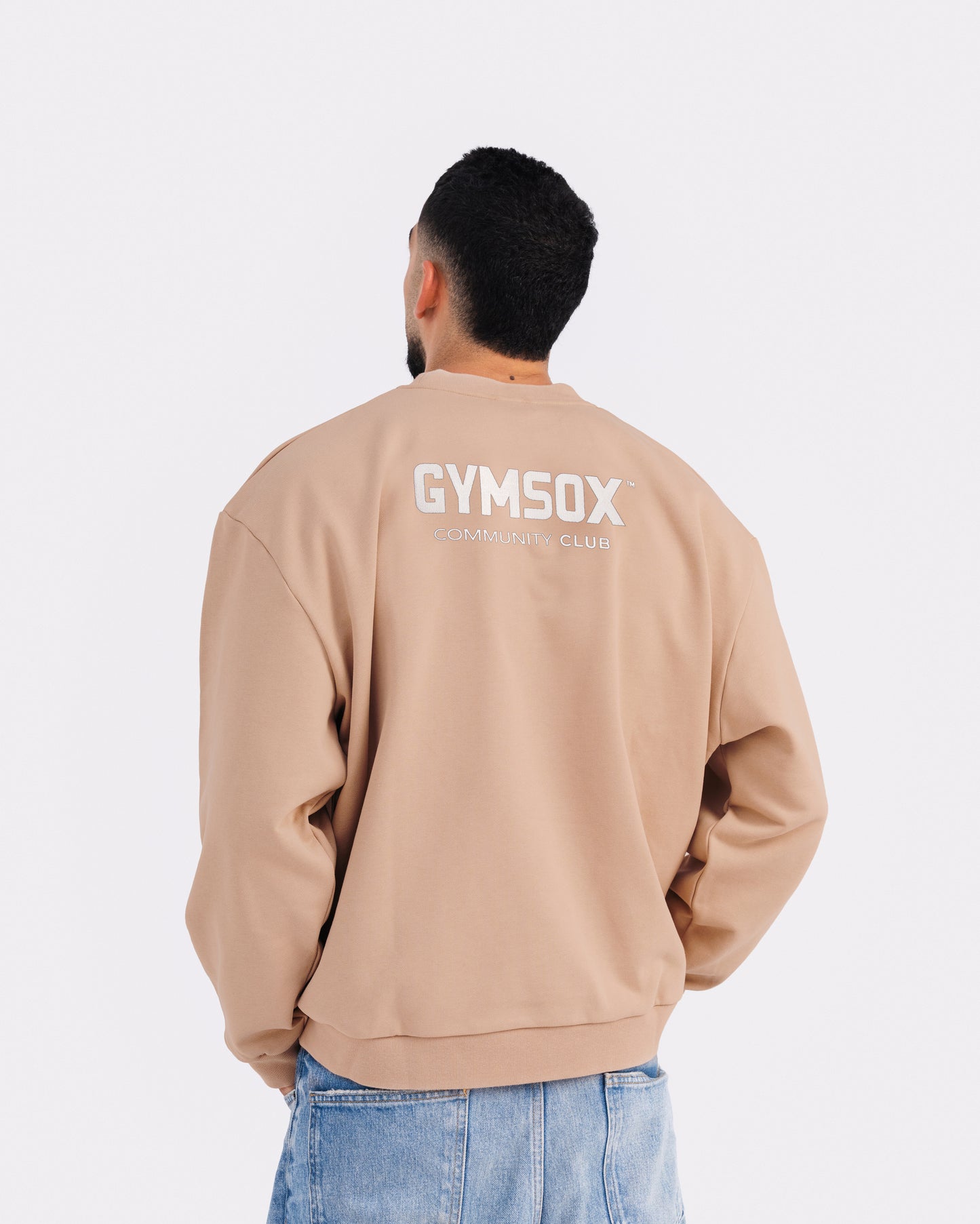 Taupe Crewneck Jumper